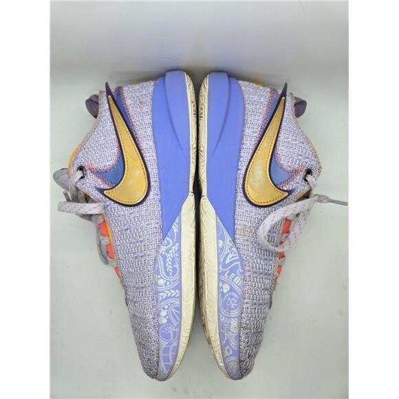 Nike Lebron James 20 XX Low Basketball Shoes Men\'s 7.5 Violet Athletic Sneakers